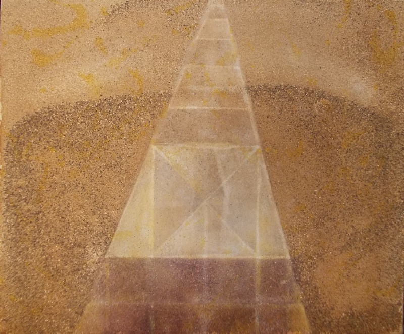 Piramidy piasku na plaży w Sianożętach